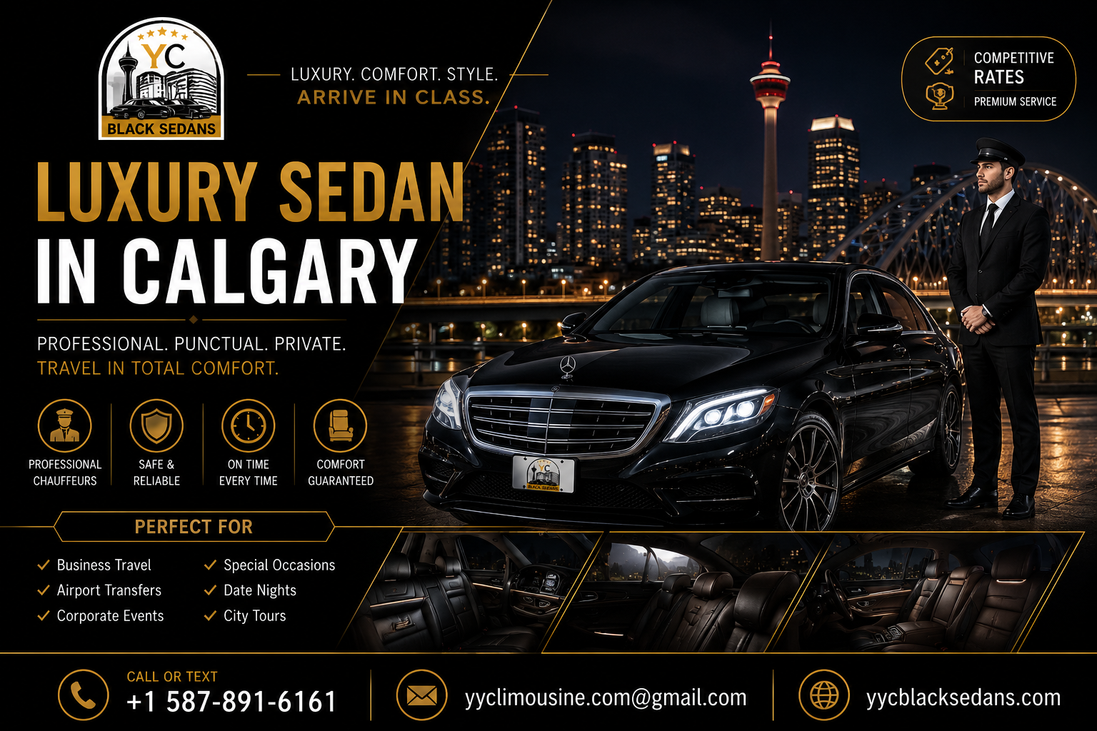 Luxury Sedan in Calgary
