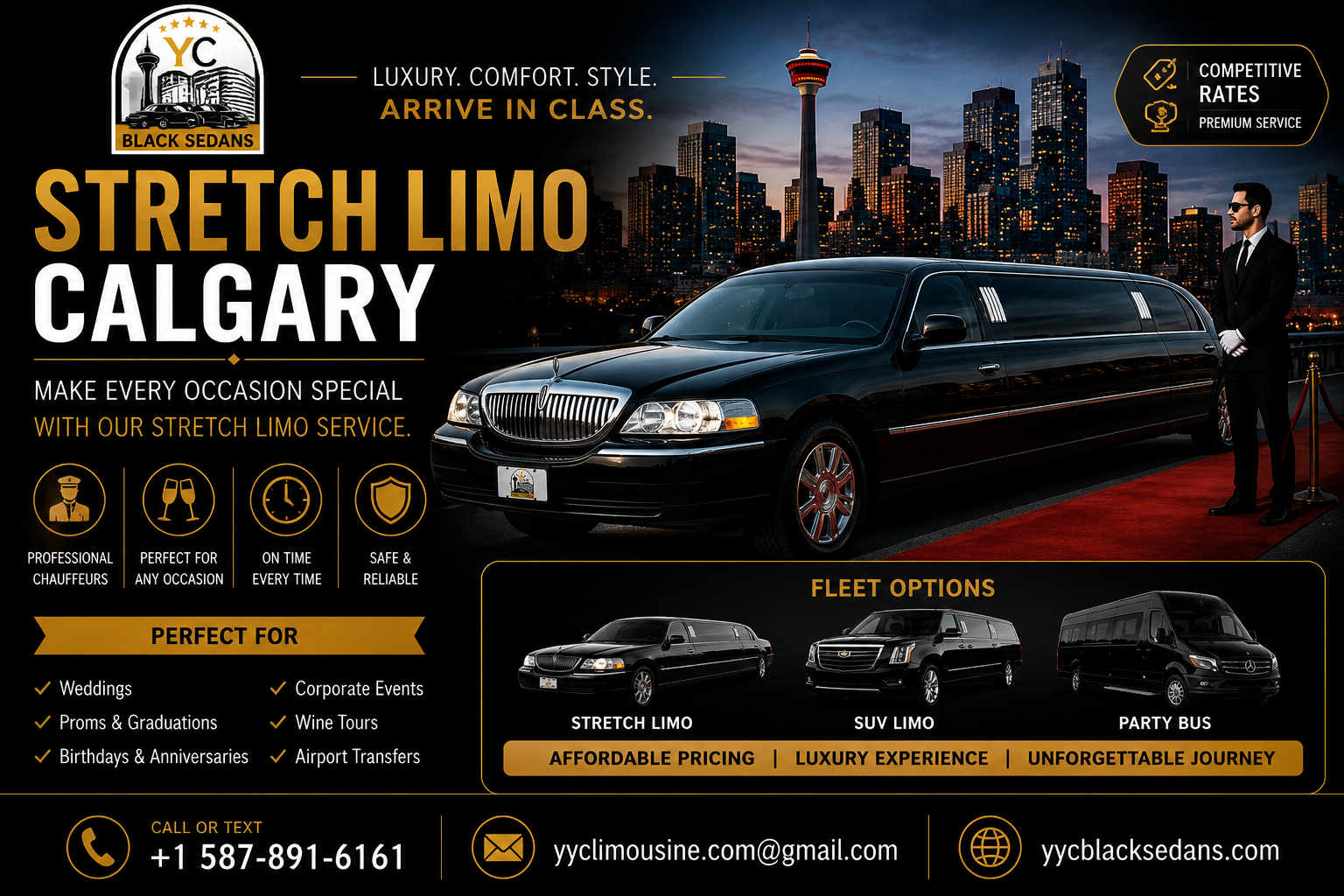 Stretch limo Calgary